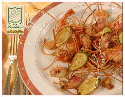 Le Ricette del Ristorante President - Il Pesce: Orata con le Zucchine